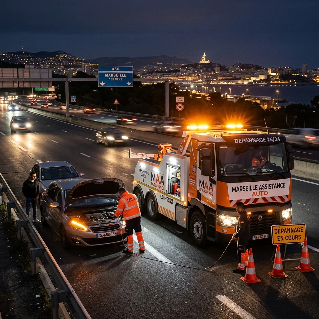 Dépannage Auto & Remorquage à Marseille - Multi-Service 13