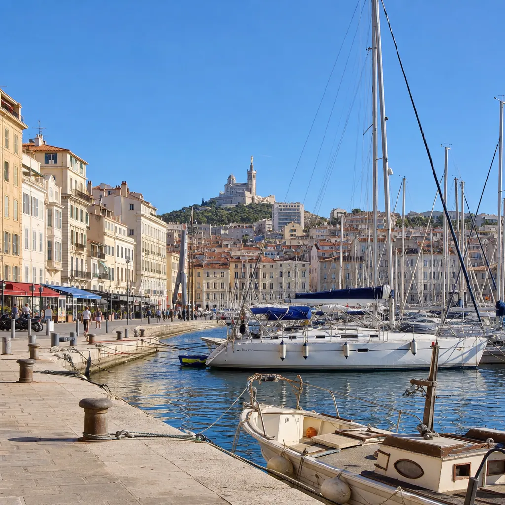 Vieux-Port de Marseille — zone d'intervention Multi-Service 13